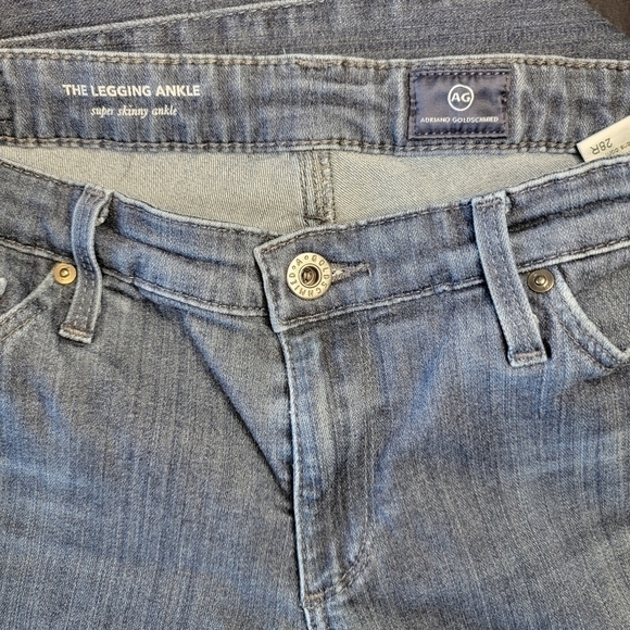 Ag Adriano Goldschmeid - The Legging Ankle Jean - Size 28R - Picture 4 of 5